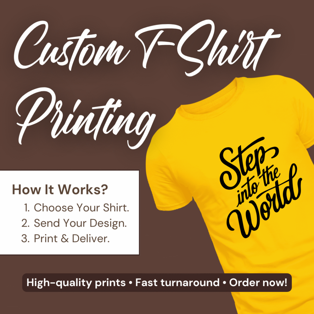 Customized T-Shirt & Jersey Printing