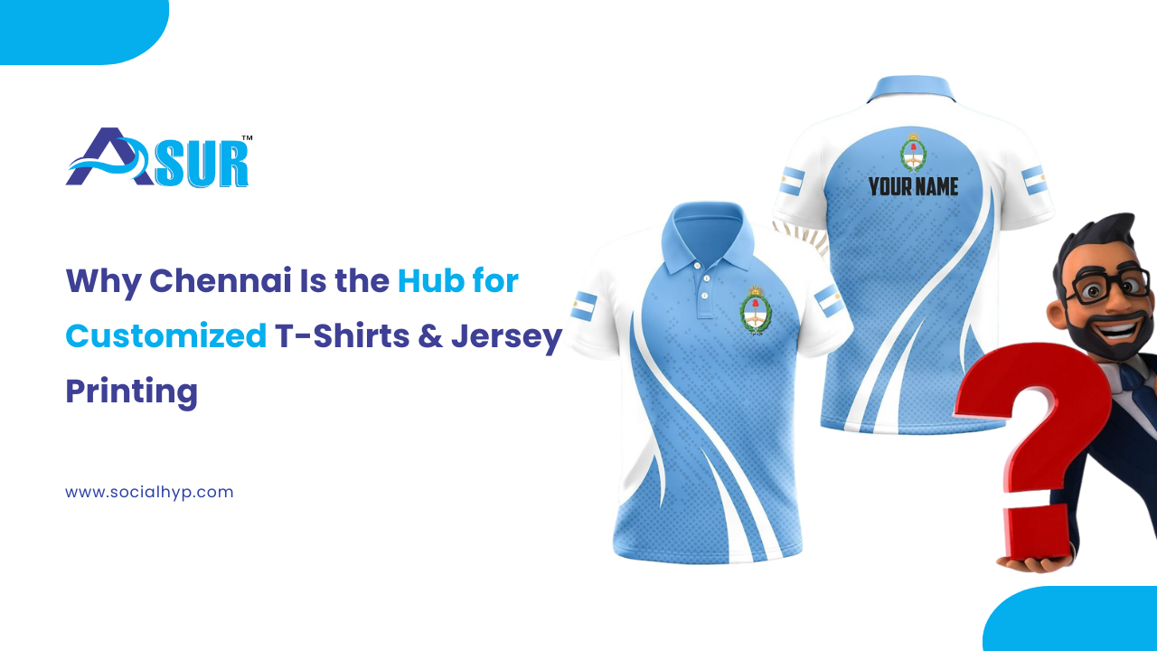 Why Chennai Is the Hub for Customized T-Shirts & Jersey Printing