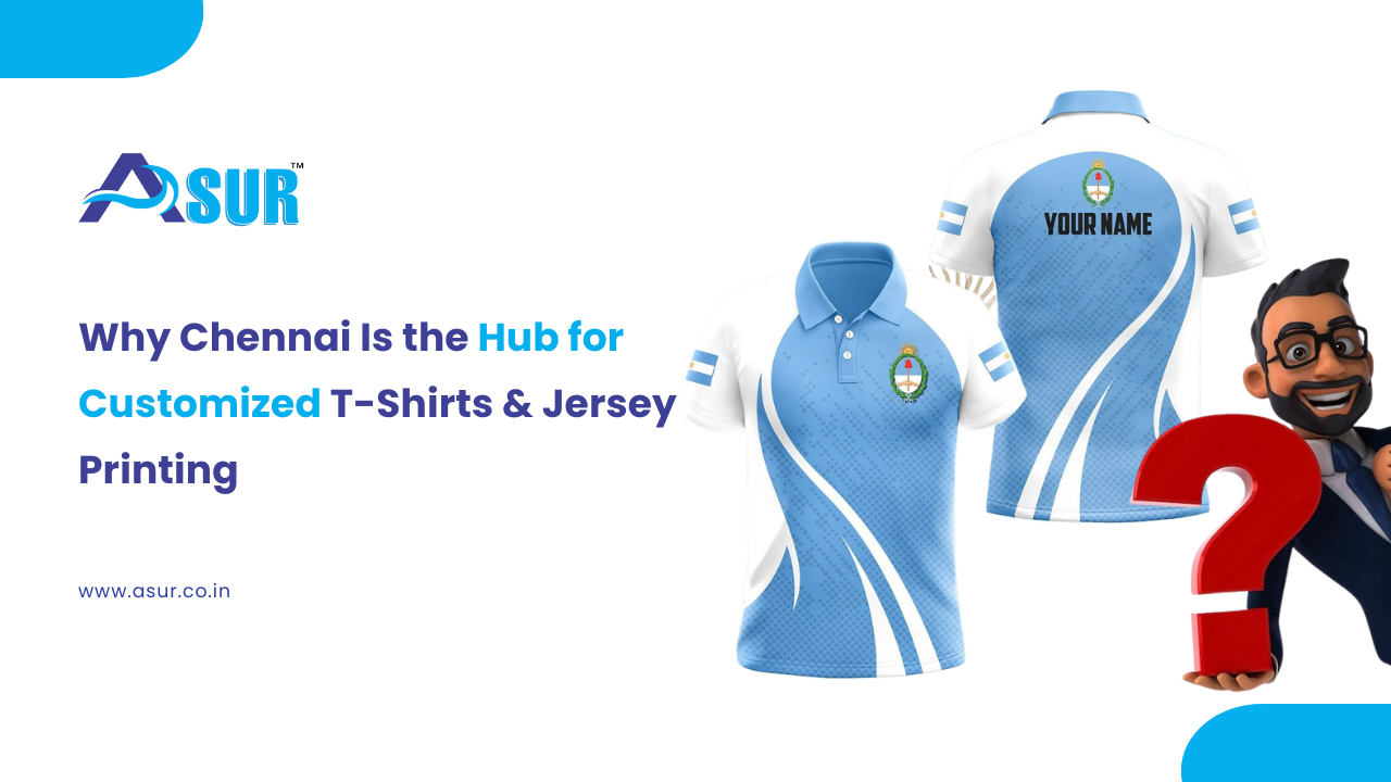 Why Chennai Is the Hub for Customized T-Shirts & Jersey Printing
